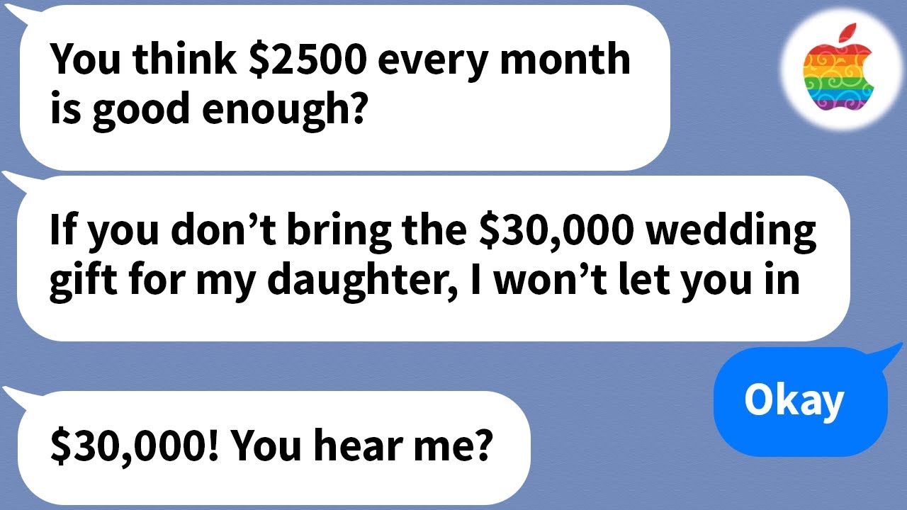 【Apple】 Я ежемесячно отправлял своим родственникам со стороны мужа 2500 долларов, но...