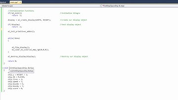 5.1 - Allegro 5 Game: The Player