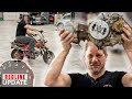 Completely disassembling Honda Trail 70 motorcycle | Redline Update #70