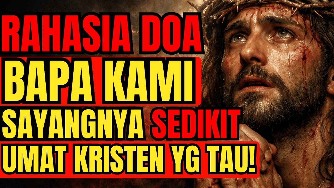 UMAT KRISTEN WAJIB TONTON❗️RAHASIA DOA BAPA KAMI❗️BONGKAR MAKNA TERSEMBUNYI DARI DOA YESUS❗️
