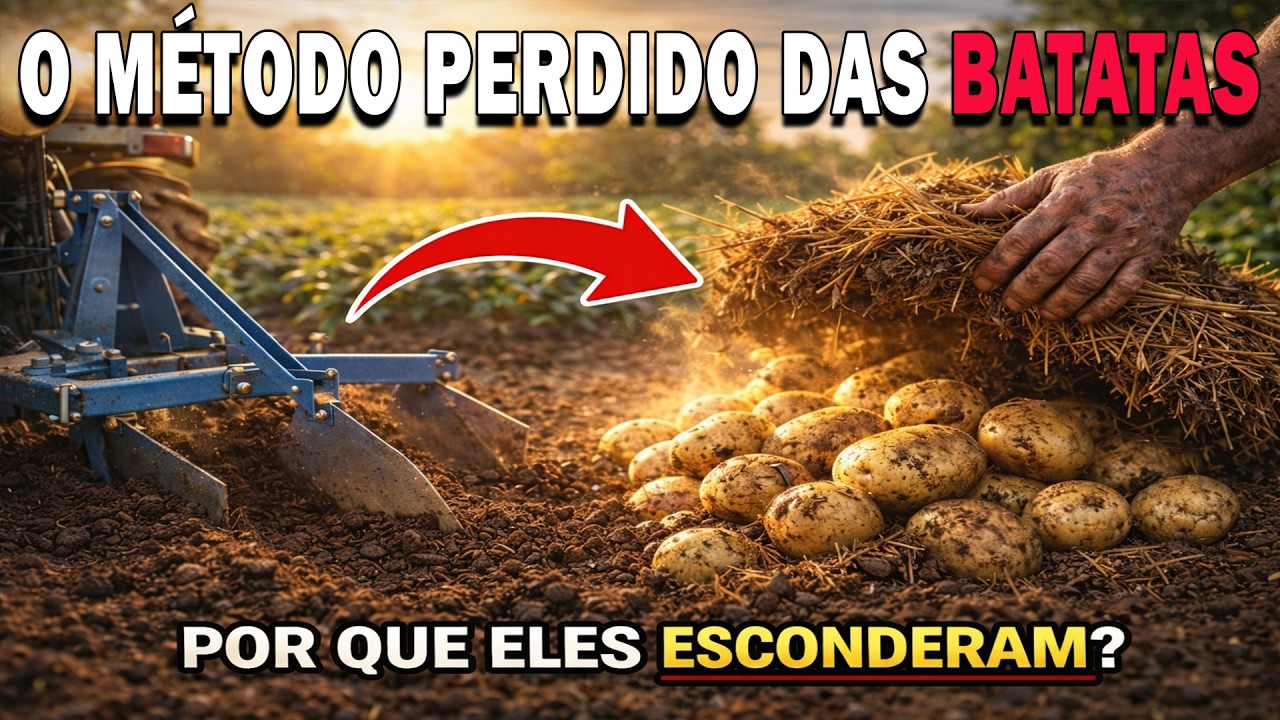 Cultive Batatas Sem Cavar: Produção Enorme com Menos Trabalho
