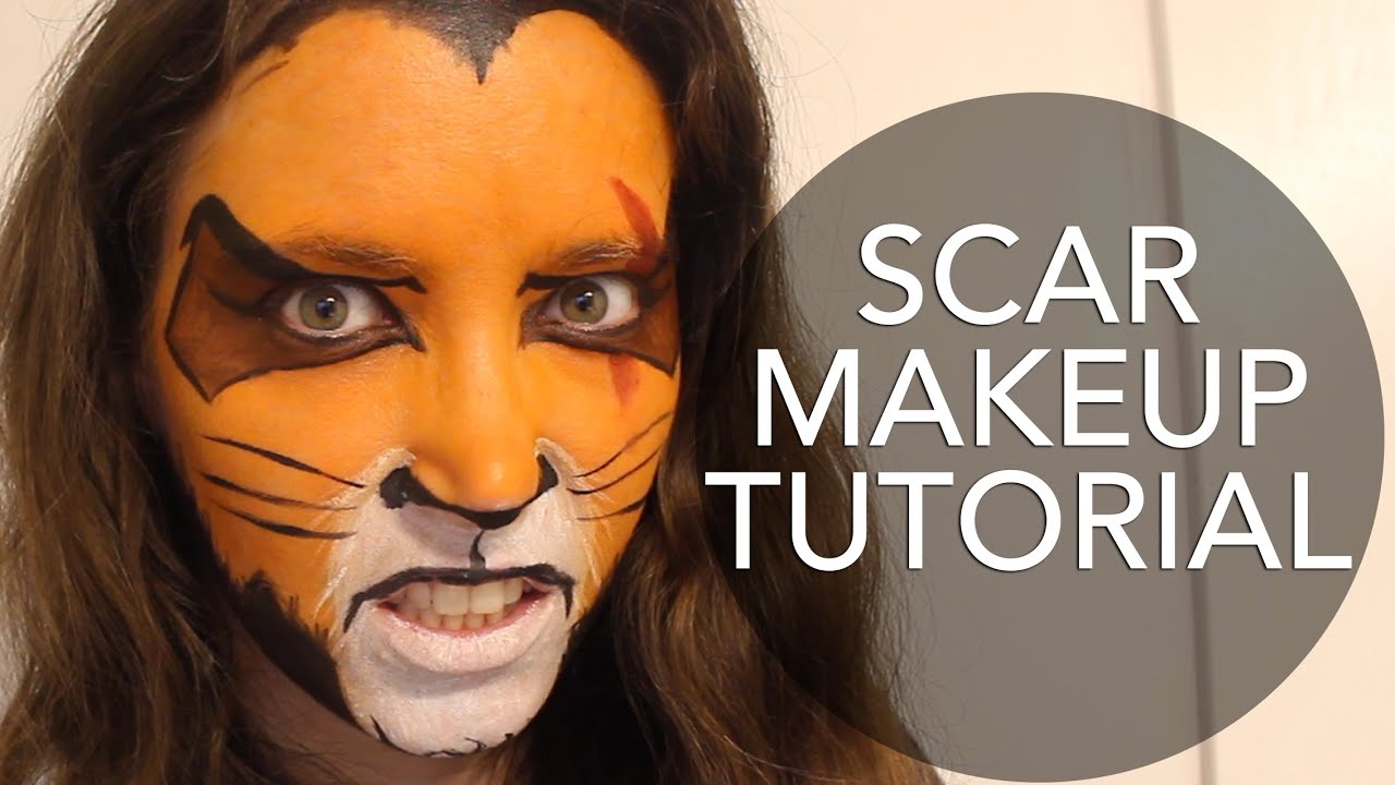 Scar Makeup Tutorial  The Lion King 