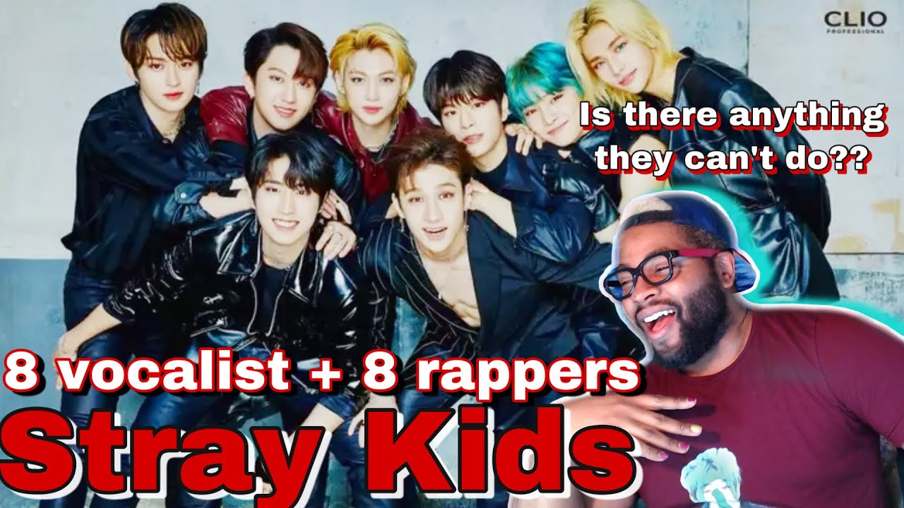 Tophe Rapper 8 Vocalists + 8 Rappers in Stray Kids (스트레이 키즈) (Reaction) | Topher ...