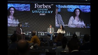 Forbes Reinventando Uruguay Summit: Rafael Staricco y Sabrina Sauksteliskis