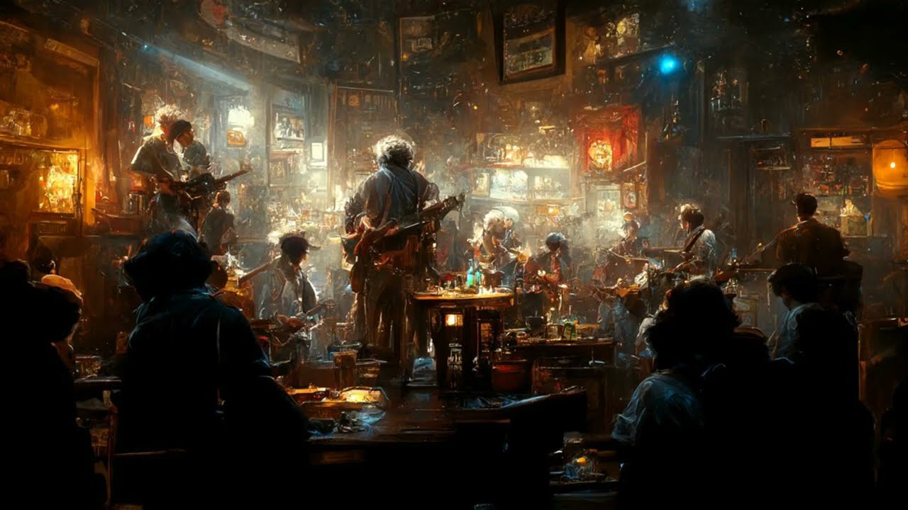 Late Night Jazz Blues – Relaxing Smooth Blues Guitar | Bar Music AmbienceJazz and  Blues