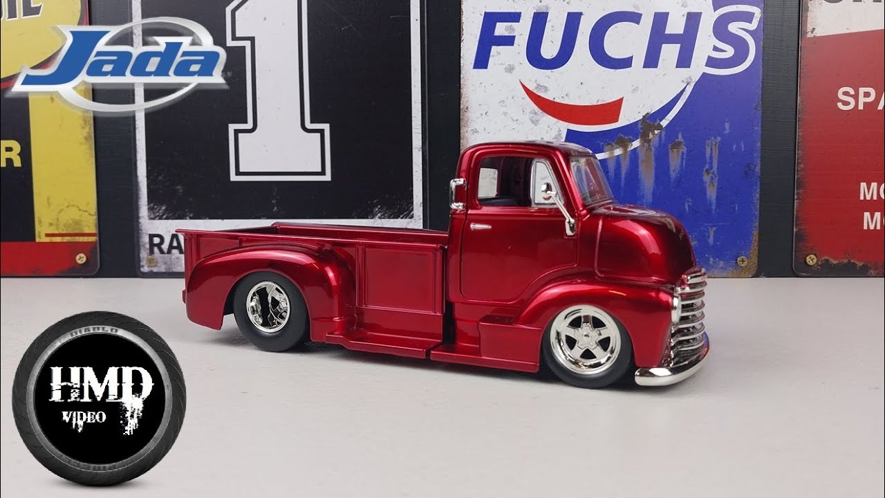 1952 Chevrolet COE Custom Truck, Jada - Just Trucks, 1:24 Diecast
