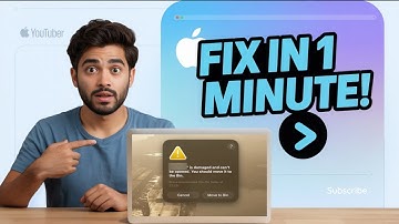 How to Open Damaged App Error on Mac ⚡ | “Application Is Damaged and Can’t Be Opened” Fix
