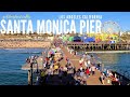 Sunday Afternoon Walk at Santa Monica Pier | Walking Tour | Los Angeles California Travel 2021