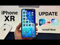 Update iPhone XR from iOS 18.7.2 to iOS 26.1