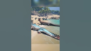 Rare Peace in Path of Titans #dinosaur #pathoftitans #jurassicworld #shorts