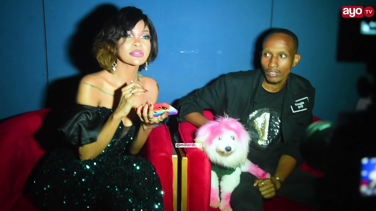 TAZAMA WEMA ALIVYOWASILI NA MBWA WAKE MANUNU KWENYE BIRTHDAY PARTY YA GIGY