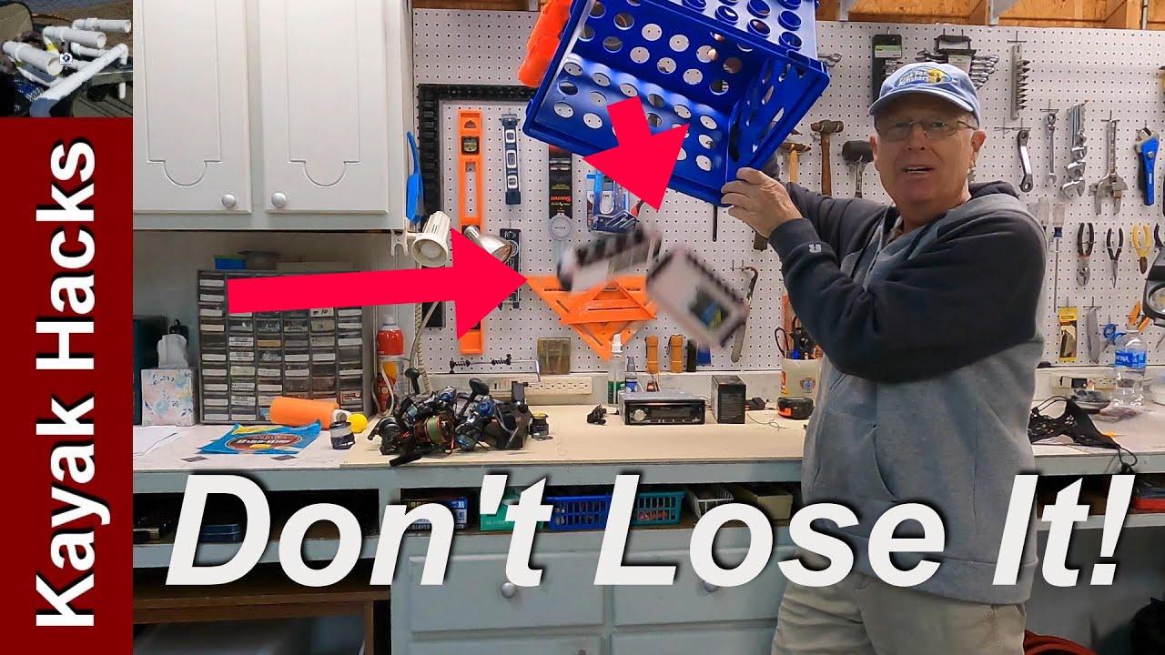 Kayak Milk Crate Mods Add a Top Cover YouTube