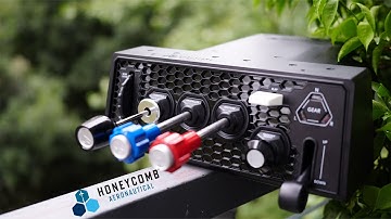 万分之五的精准控制！HONEYCOMB蜂窝TPM通航油门 SIERRA TPM MODULE 前瞻