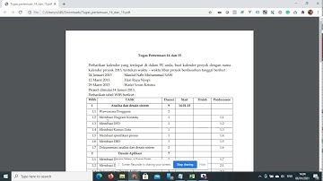 Manajemen Proyek menggunakan MS. Project - Part I