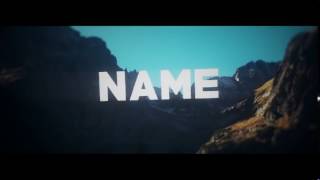 FREE INTRO TEMPLATE #75! | 2D Chill Blender Intro Template