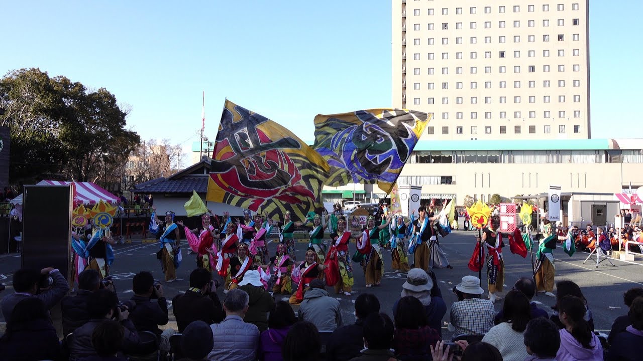 夢道源人 浜松がんこ祭 (浜松城公園B) 20190309T1612 YouTube