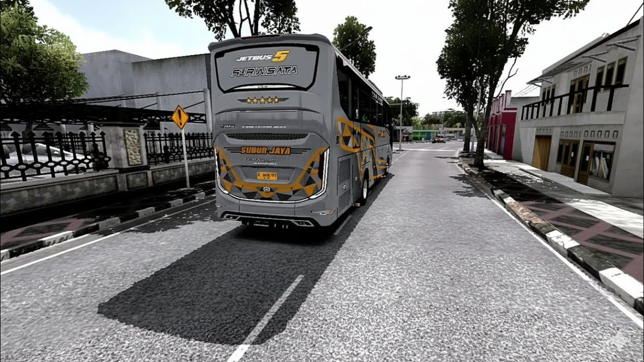 Bussid 4.4.1 Grafik Editan || Map Sumedang 
