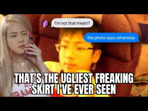 BTS TEXTS - 'caption this' with their pre-debut pics