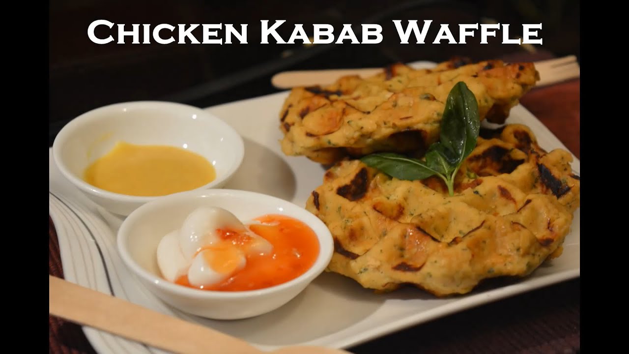 Chicken Kabab Waffle: INfuseDIA by AbOriginal