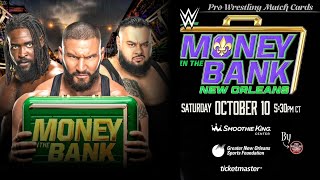 WWE Money In The Bank 2026 Early Match Card Prediction!🔥