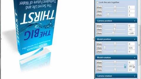 Real-time 3D Rendering - Virtual Cover Creator 3.0 Feature