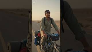 Vlog 5 desert of iran #cycling #mkkah #ai