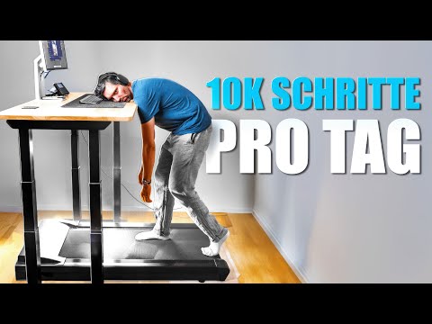 30 Tage Walking Pad im Home Office! 👣 Selbstexperiment