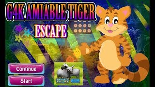 G4K Amiable Tiger Escape Walkthrough [Games4King]