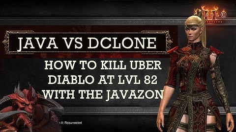 Javazon kills DClone at lvl 82 - How you can do it too! - Diablo 2: Resurrected Patch 2.4 Ladder