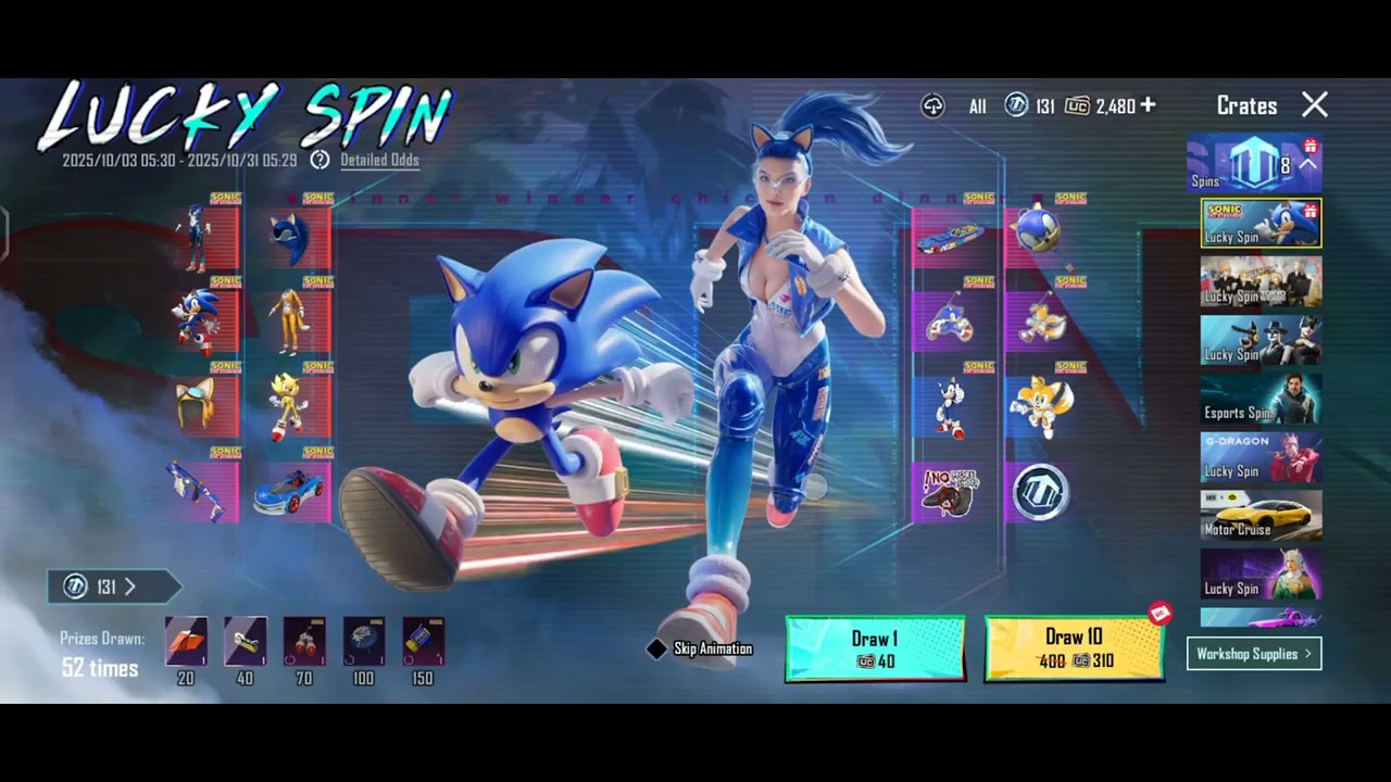 4000 UC Crate Opening | Sonic buddy . Lucky or What! 