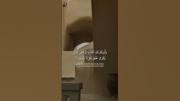 تلاوة خاشعة للقارئ علي آل عسكر، لسورة مريم.#quran