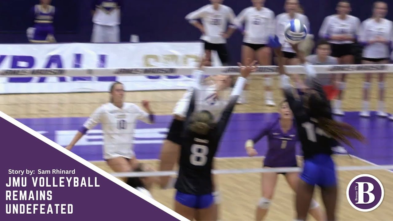 JMU volleyball remains undefeated in conference play YouTube