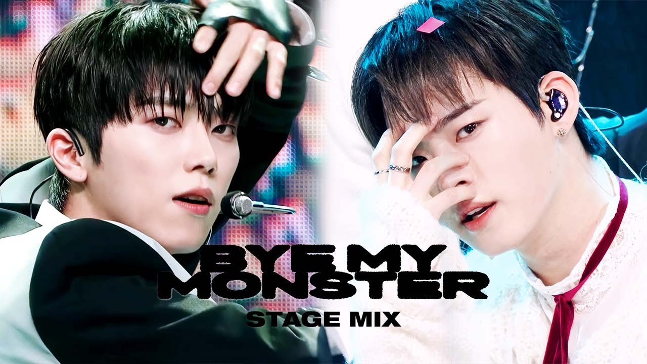 [4K 60FPS] 온앤오프(ONF) - Bye My Monster (바이마이몬스터) 교차편집 (Stage Mix)