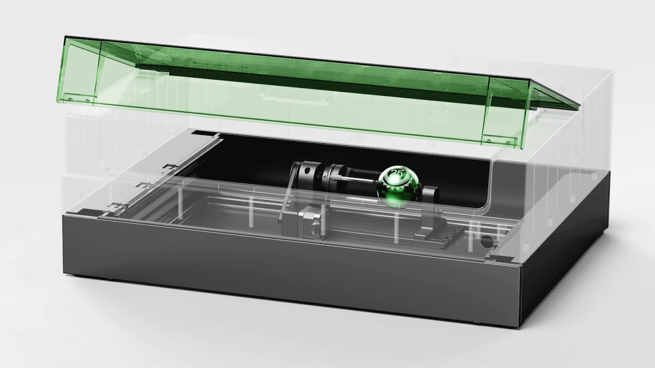 xTool S1 Lasercutter: die Erhöhung aufbauen