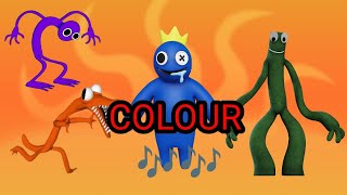 rainbow friends colour official song from Roblox