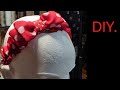 Cómo hacer una Diadema de tela DIY /tiara ..fácil..paso a paso