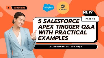 Apex Trigger Practical Interview Questions #salesforce | Part 2 #betechninja #apextrigger #apexcode