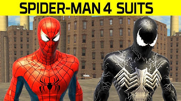 The Spider-Man 4 MCU Classic & Symbiote Suits In Web Of Shadows Are ABSOLUTE PERFECTION!