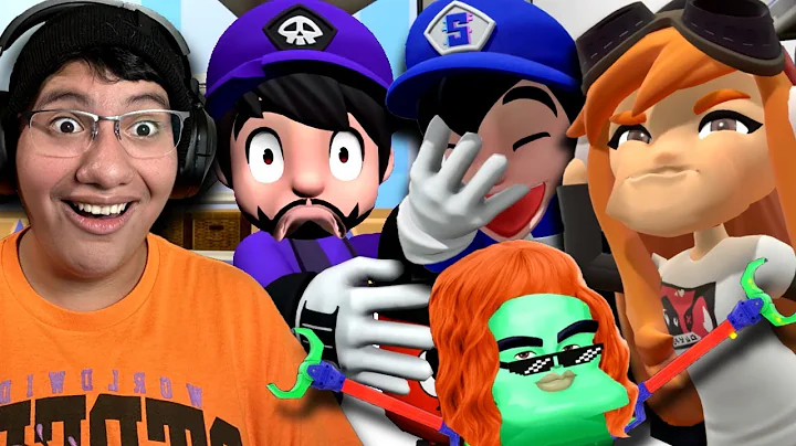 CRIMSON CHIN MEGGY AND BOOPKINS IS CURSED!! || SMG4 and SMG3 Shop For Cursed Items REACTION