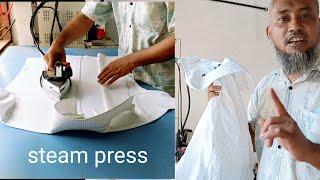 shirt press kaise kare|shirt ironing and folding easy method|shirts stri|how to iron shirt