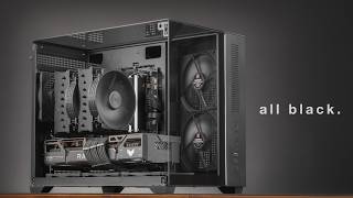 Clean All-Black Micro ATX PC Build - Gamdias Atlas M3M
