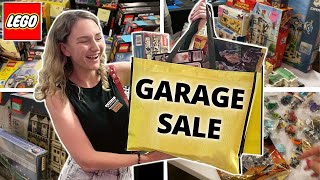 Retired LOTR, Hobbit, Star Wars & More! LEGO Garage Sale Shopping Vlog!