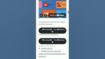 Gx6605s New Software Zoom Signal 2025 Free Download #gx6605s  #gx6605snewsoftware #gx6605