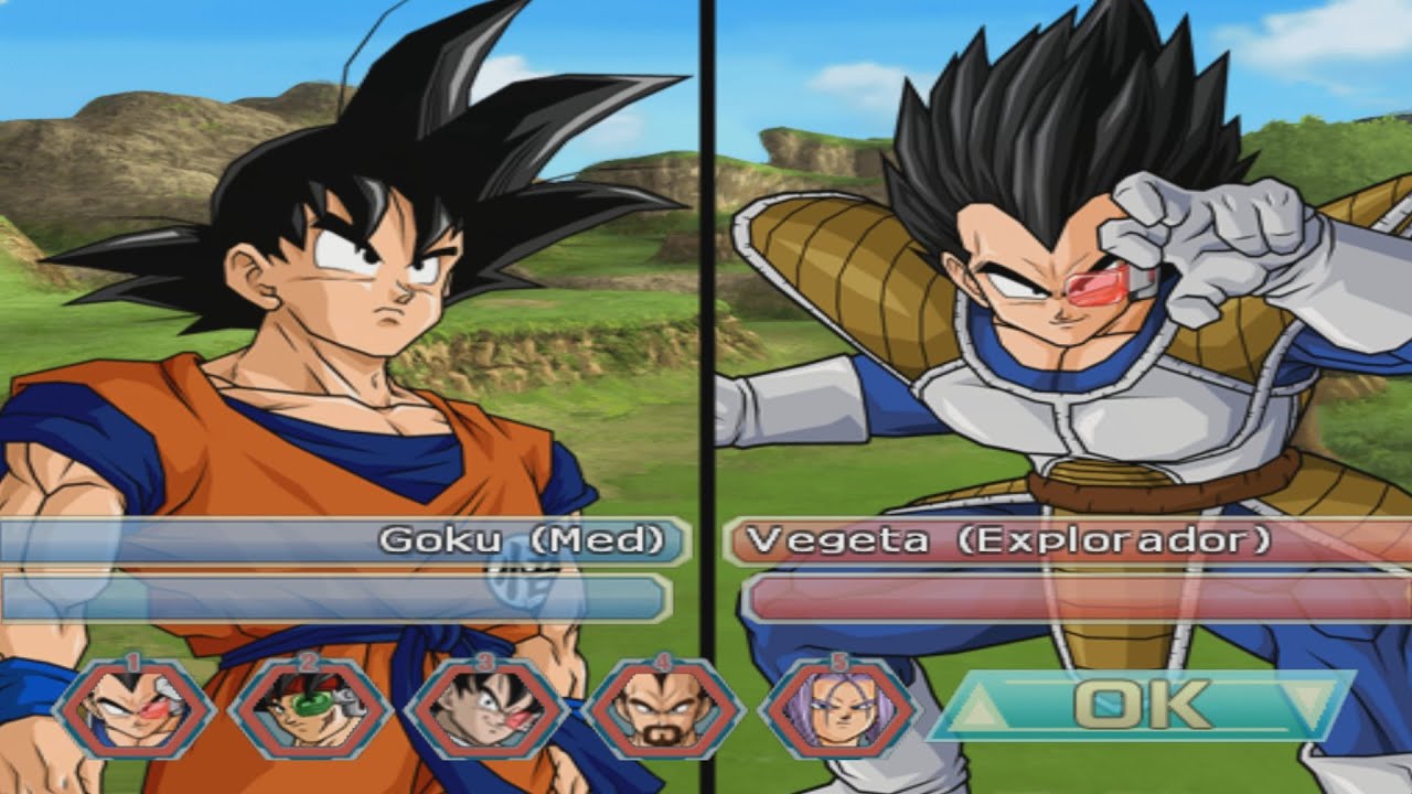 [TAS] Shirtless Warriors VS Armored Fighters(COM VS COM) | DBZ: Budokai Tenkaichi 4 Gameplay | [JAP]