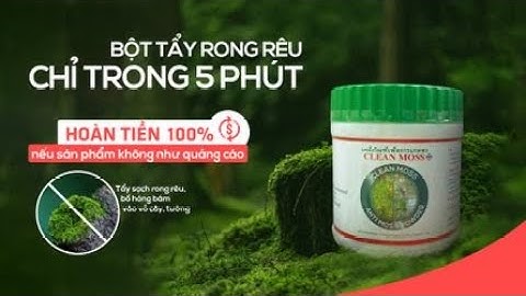 BỘT TẨY RONG RÊU CỰC MẠNH | LOẠI BỎ RONG RÊU ĐÓN TẾT AN LÀNH