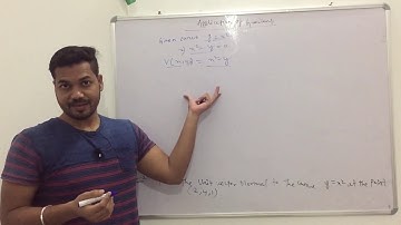 Application of gradient || Unit vector normal to a surface problem || vector analysis ||