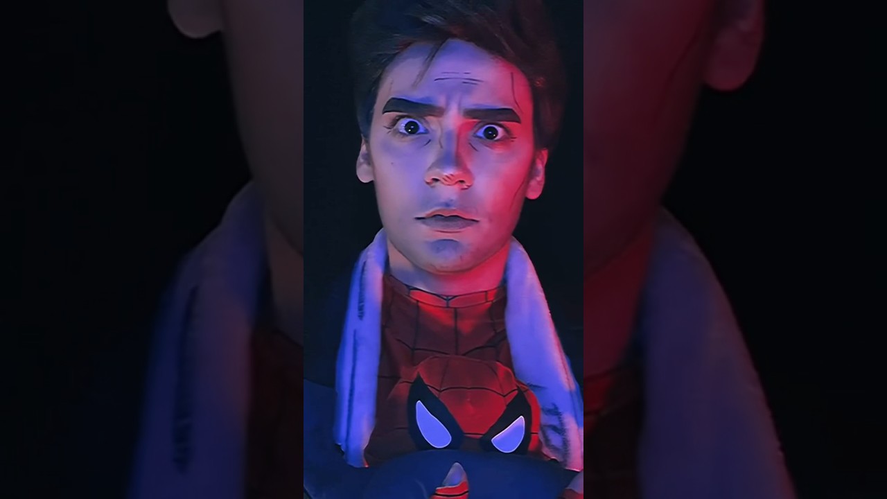 Miguel wouldn’t hurt a fly… right? #peterbparker #acrossthespiderverse #spiderverse #spiderman