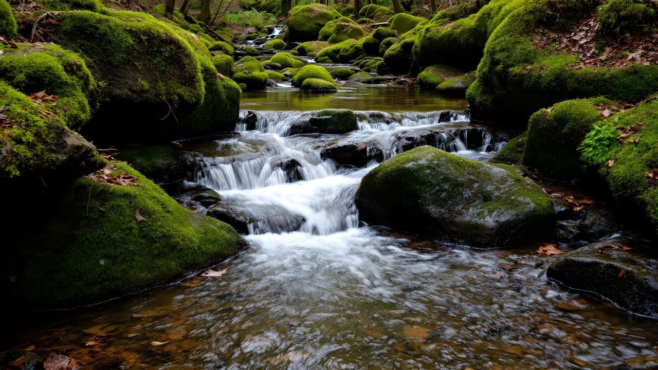 Healing Nature Sounds for Sleep – Soothing Running Water for Better Sleep