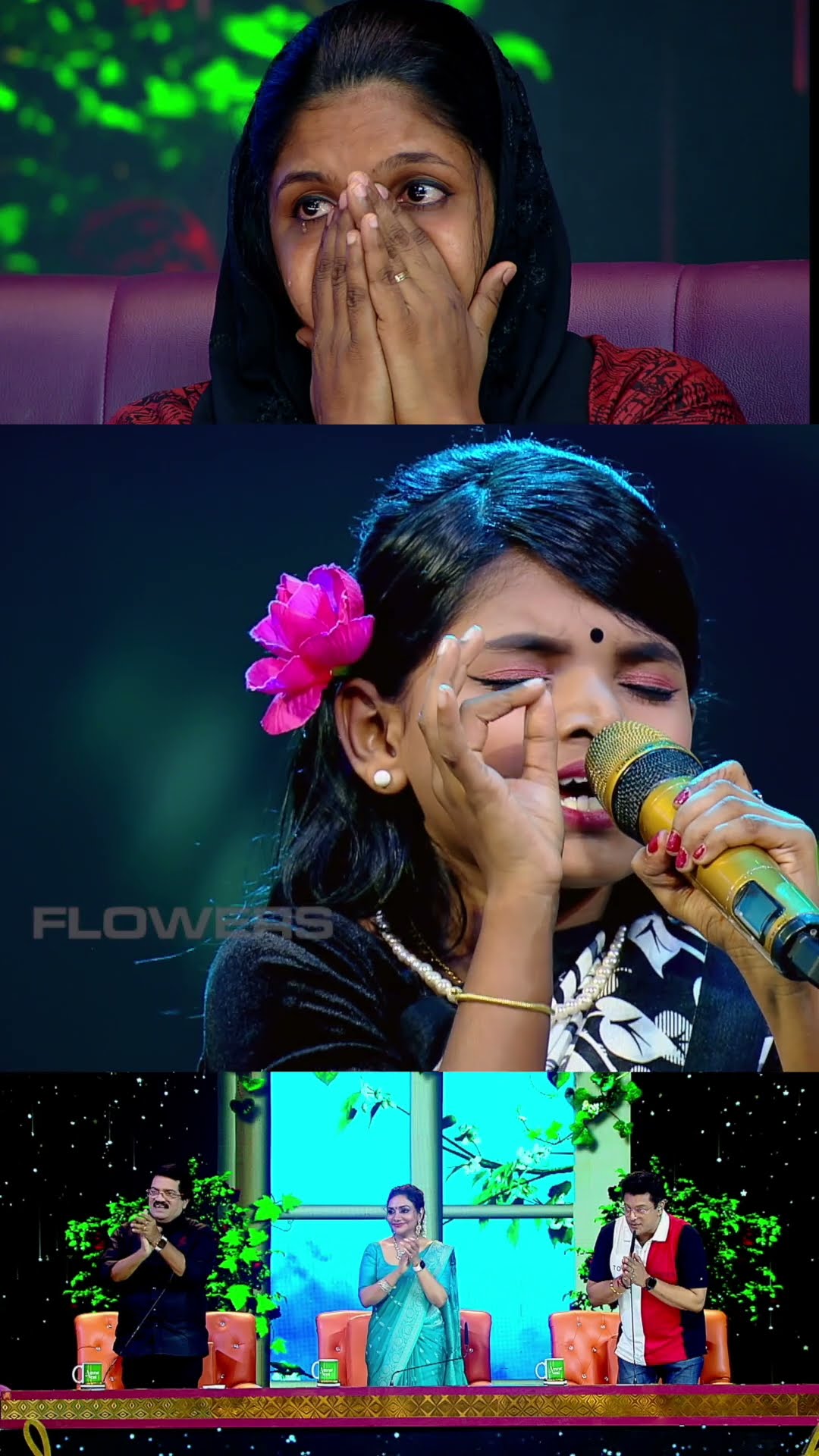 പാട്ടുപാടി കണ്ണുനിറച്ച് ഇശൽ ❤️