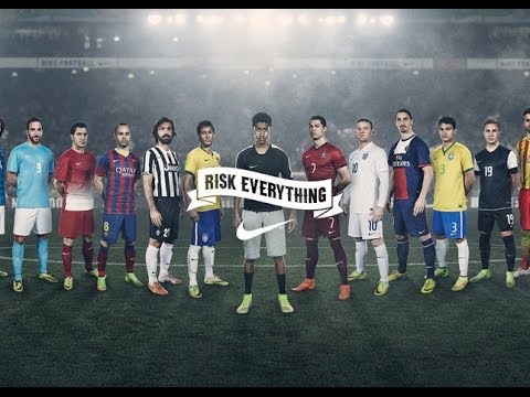 Nike Football-Ronaldo, Neymar Jr, Rooney, Ibrahimović, Iniesta, Pirlo -  YouTube